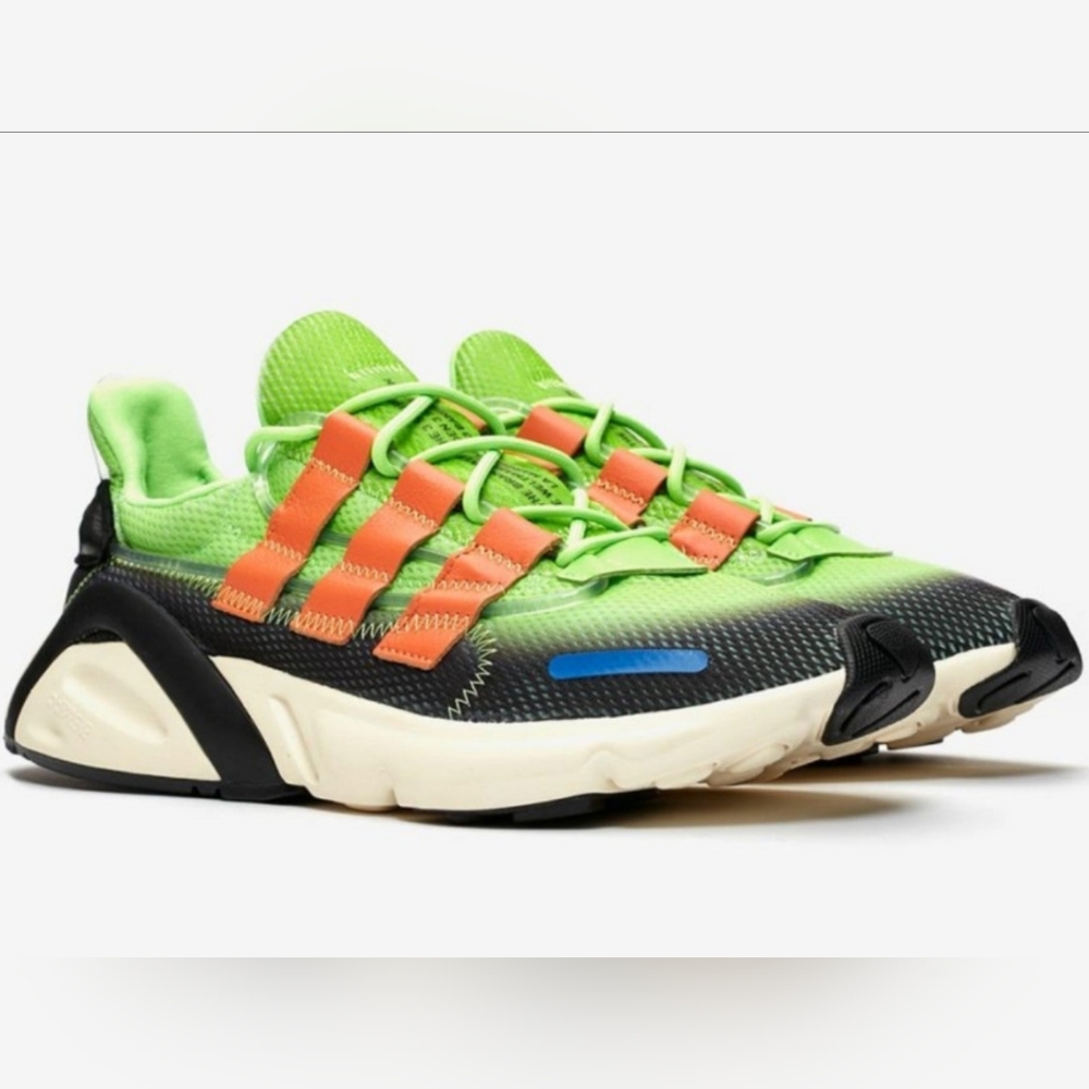 Adidas Solar Green Lxcon Mesh Low-Top Sneakers